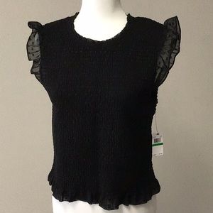 Laundry by Shelli Segal black blouse